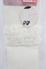 画像2: m petit by misako / AMOVKタテレーシーフリル  アイボリー H-26-04-01-008-LO-ZA-NS-ZH (2)