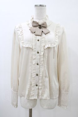 画像1: Amavel / Classical Steampunkロングカフスブラウス Free アイボリー H-26-04-01-060-CA-BL-NS-ZH