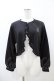 画像1: m petit by misako / NINA'sコラボ ボレロ M ブラック H-26-04-01-065-LO-JA-NS-ZH (1)
