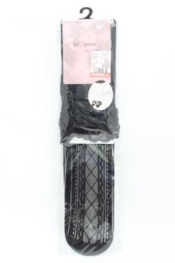 画像1: m petit by misako / AMOVKTPレースリボン  ブラック H-26-04-01-017-LO-ZA-NS-ZH