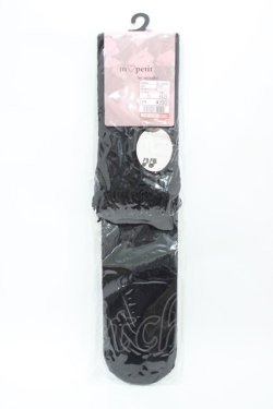 画像1: m petit by misako / AMOVKタテレーシーフリル  ブラック H-26-04-01-021-LO-ZA-NS-ZH