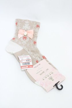 画像1: m petit by misako / AMCSNIフロートリボン  ピンク H-26-04-01-023-LO-ZA-NS-ZH