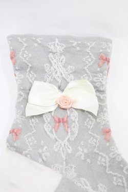 画像2: m petit by misako / AMCSNIフロートリボン  グレー H-26-04-01-032-LO-ZA-NS-ZH