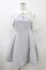 画像1: evelyn / チョーカービジューワンピース Free ブルー H-26-04-01-038-LO-OP-NS-ZH (1)
