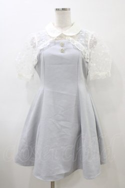 画像1: evelyn / チョーカービジューワンピース Free ブルー H-26-04-01-038-LO-OP-NS-ZH