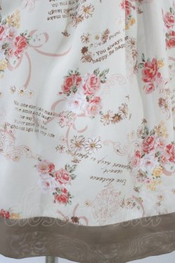 画像3: LODISPOTTO / バックレースアップ花柄ワンピース M アイボリー H-26-04-01-041-LO-OP-NS-ZH