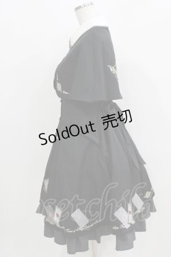 画像2: Amavel / Magical Tarotケープワンピース Free ブラック H-26-04-02-026-CA-OP-NS-ZH