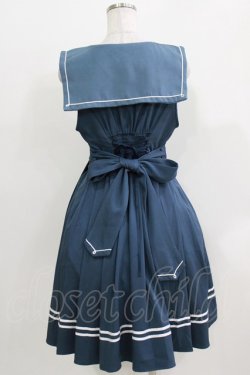 画像3: Amavel / Petit Monde Collegeジャンパースカート Free ブルー H-26-04-02-030-CA-OP-NS-ZH