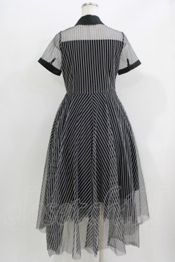 画像3: Favorite / ストライプワンピース M~L ブラック H-26-04-02-031-LO-OP-NS-ZH
