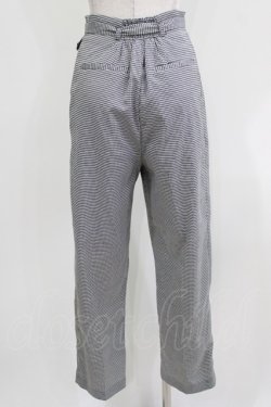 画像3: F&A / センタープレスタックパンツ Free BLACK×WH H-26-04-02-040-LO-PA-NS-ZH