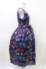 画像3: Jane Marple / Anniversary ribbonsスクエアドレス  ネイビー H-26-04-02-1022-JM-OP-KB-ZH (3)