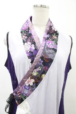 画像4: Qutie Frash / 着物チュニック  紫 H-26-04-02-1003-QU-TO-KB-ZH