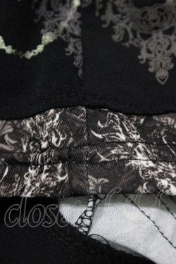 画像4: Rozen Kavalier / ビジュー付プリントワンピース  ブラック H-26-04-02-1030-OO-OP-KB-ZH