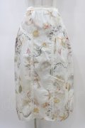 MILK / sea creaturesロングスカート  アイボリー H-26-04-02-1034-ML-SK-KB-ZH