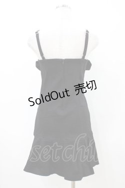 画像2: REFLEM / ベルト使いプリーツデニムキャミワンピース FREE 黒 H-26-04-02-1036-PU-OP-AK-ZH