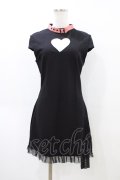 PUNK RAVE / POSTER GIRL DRESS M ブラック H-26-04-02-1038-PU-OP-KB-ZH