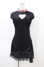 画像1: PUNK RAVE / POSTER GIRL DRESS M ブラック H-26-04-02-1038-PU-OP-KB-ZH (1)