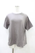 RNA / サイド切替カットソー  グレー H-26-04-02-1041-PU-TO-KB-ZH