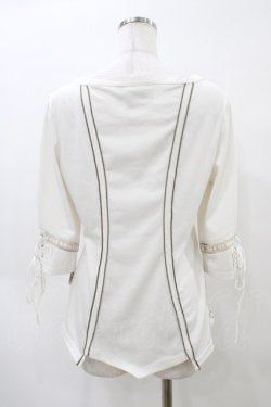 画像2: OZZ ANGELO / プリント5部袖トップス  オフ H-26-04-02-1043-OO-TO-KB-ZH