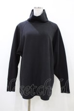 画像1: RNA AUDITION / ORGANIC/RENUハイネックプルオーバー  ブラック H-26-04-02-1048-0-TO-KB-ZH (1)