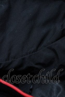 画像3: REFLEM / チャイナフリルトラックジャージ FREE 黒×赤 H-26-04-02-1049-PU-JA-AK-ZH