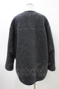 画像2: RNA / ウールシープボアジャケット  グレー H-26-04-02-1050-PU-JA-KB-ZH