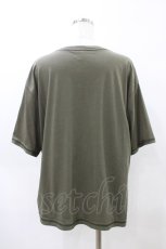 画像2: RNA / プリントT-shirt  カーキ H-26-04-02-1052-PU-TO-KB-ZH (2)