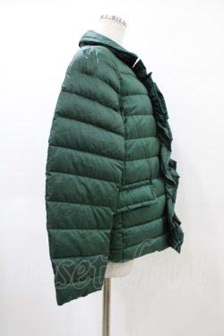 画像3: Jane Marple / フロントフリルダウンジャケット M グリーン H-26-04-02-1005-JM-JA-ET-ZH