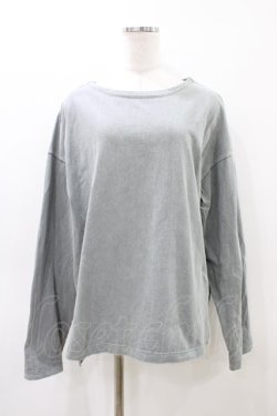 画像1: RNA / ユーズドカットソー  グレー H-26-04-02-1057-PU-TO-KB-ZH