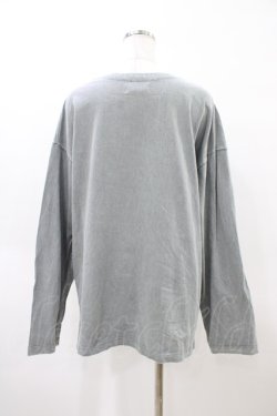 画像2: RNA / ユーズドカットソー  グレー H-26-04-02-1057-PU-TO-KB-ZH