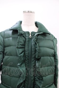 画像4: Jane Marple / フロントフリルダウンジャケット M グリーン H-26-04-02-1005-JM-JA-ET-ZH