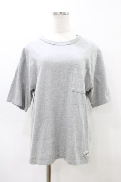 画像1: URCH RNA / ポイントワッペンコットンT  グレー H-26-04-02-1058-0-TO-KB-ZH