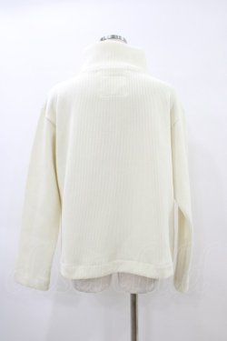 画像2: RNA AUDITION / ZIPハイネックトップス  アイボリー H-26-04-02-1060-0-TO-KB-ZH