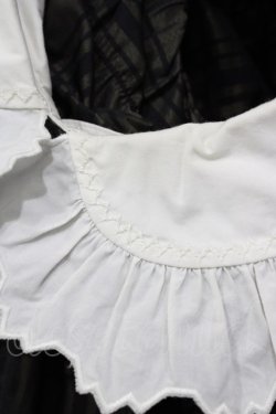 画像5: Jane Marple / Memory shadow check shirring dress  ブラック H-26-04-02-1008-JM-OP-KB-ZH