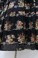 画像5: Jane Marple / Jubilee flowersミニドレス  ブラック H-26-04-02-1009-JM-OP-KB-ZH (5)