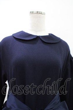 画像4: Jane Marple / CREATING ALICE wool botany dress  ネイビー H-26-04-02-1011-JM-OP-KB-ZH