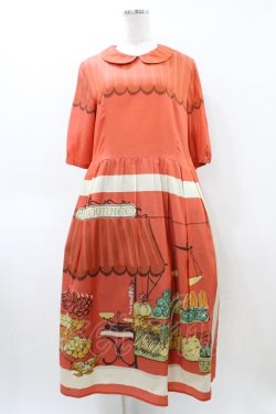 画像1: Jane Marple Dans Le Salon / Bonne journee day dayドレス  マンダリン H-26-04-02-1012-JM-OP-KB-ZH