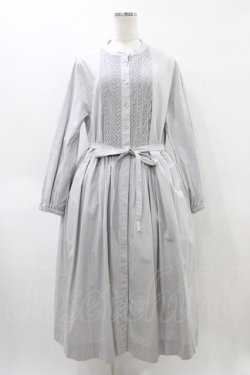 画像1: Jane Marple / Winter laceピューリタンドレス  シルバーグレイ H-26-04-02-1014-JM-OP-KB-ZH