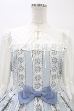 画像4: Melody BasKet / Berry galleryチュール切替ワンピース M サックス H-26-04-02-1015-LO-OP-KB-ZH