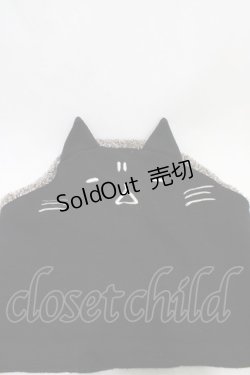 画像3: MINT NeKO / ネコスヌード  ブラック H-26-04-02-1002-HN-ZA-KB-ZH