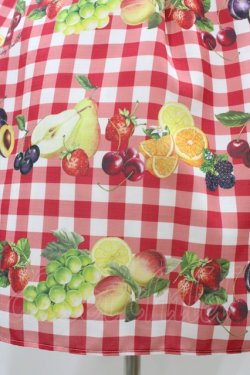 画像5: Melody BasKet / Fruits BasKetワンピース  レッド H-26-04-02-1019-LO-OP-KB-ZH