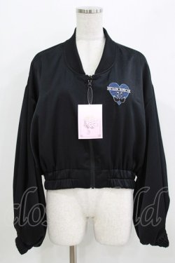 画像5: metamorphose / 電脳Neon少女 リバーシブルブルゾン Free サックス系 H-26-04-02-048-ME-JA-NS-ZH