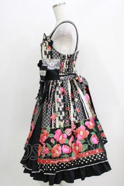 画像2: metamorphose / おとめの恋つばき タックジャンパースカート サイズ1 ブラック H-26-04-02-006-ME-OP-NS-ZH