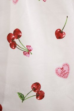 画像4: Ank Rouge / Lacy Heart Cherryシャツワンピース M オフ H-26-04-02-050-CA-OP-NS-ZH