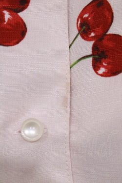 画像5: Ank Rouge / Lacy Heart Cherryシャツワンピース M オフ H-26-04-02-050-CA-OP-NS-ZH