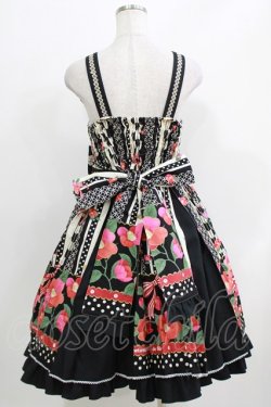 画像3: metamorphose / おとめの恋つばき タックジャンパースカート サイズ1 ブラック H-26-04-02-006-ME-OP-NS-ZH