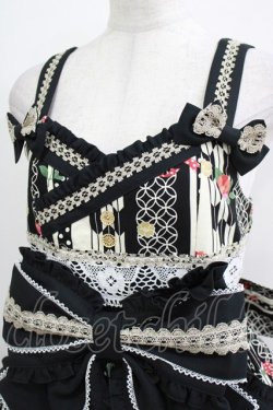 画像4: metamorphose / おとめの恋つばき タックジャンパースカート サイズ1 ブラック H-26-04-02-006-ME-OP-NS-ZH