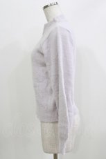 画像2: axes femme / ステラート刺繍フェザーニット M ラベンダー H-26-04-02-057-AX-TO-NS-ZT0424H (2)