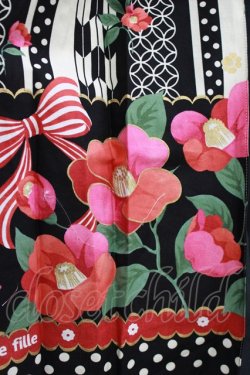 画像5: metamorphose / おとめの恋つばき タックジャンパースカート サイズ1 ブラック H-26-04-02-006-ME-OP-NS-ZH