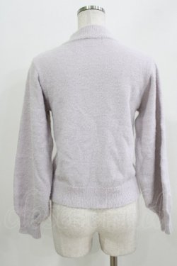 画像3: axes femme / ステラート刺繍フェザーニット M ラベンダー H-26-04-02-057-AX-TO-NS-ZH